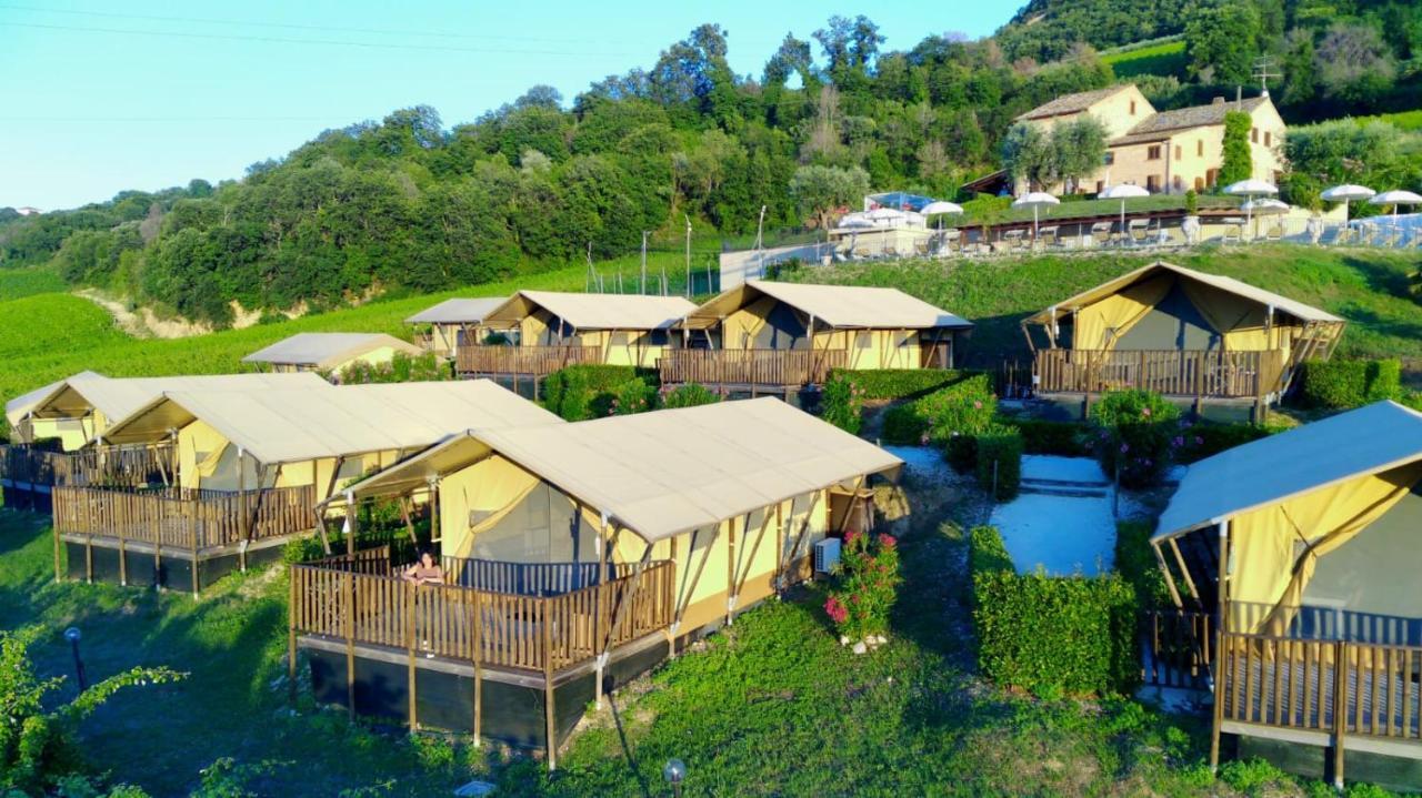 Villaladiva Boutique Glamping Massignano Exteriér fotografie